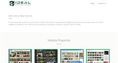 Desktop Screenshot of idealinternet.com