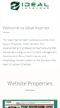 Mobile Screenshot of idealinternet.com